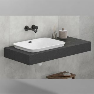 Столешница Velvex Unit 140, белый мрамор